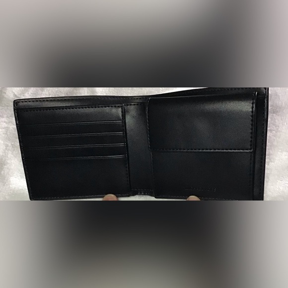 MICHAEL KORS MENSCooper Logo Billfold Wallet With Coin Pouch NWOT - Picture 3 of 7